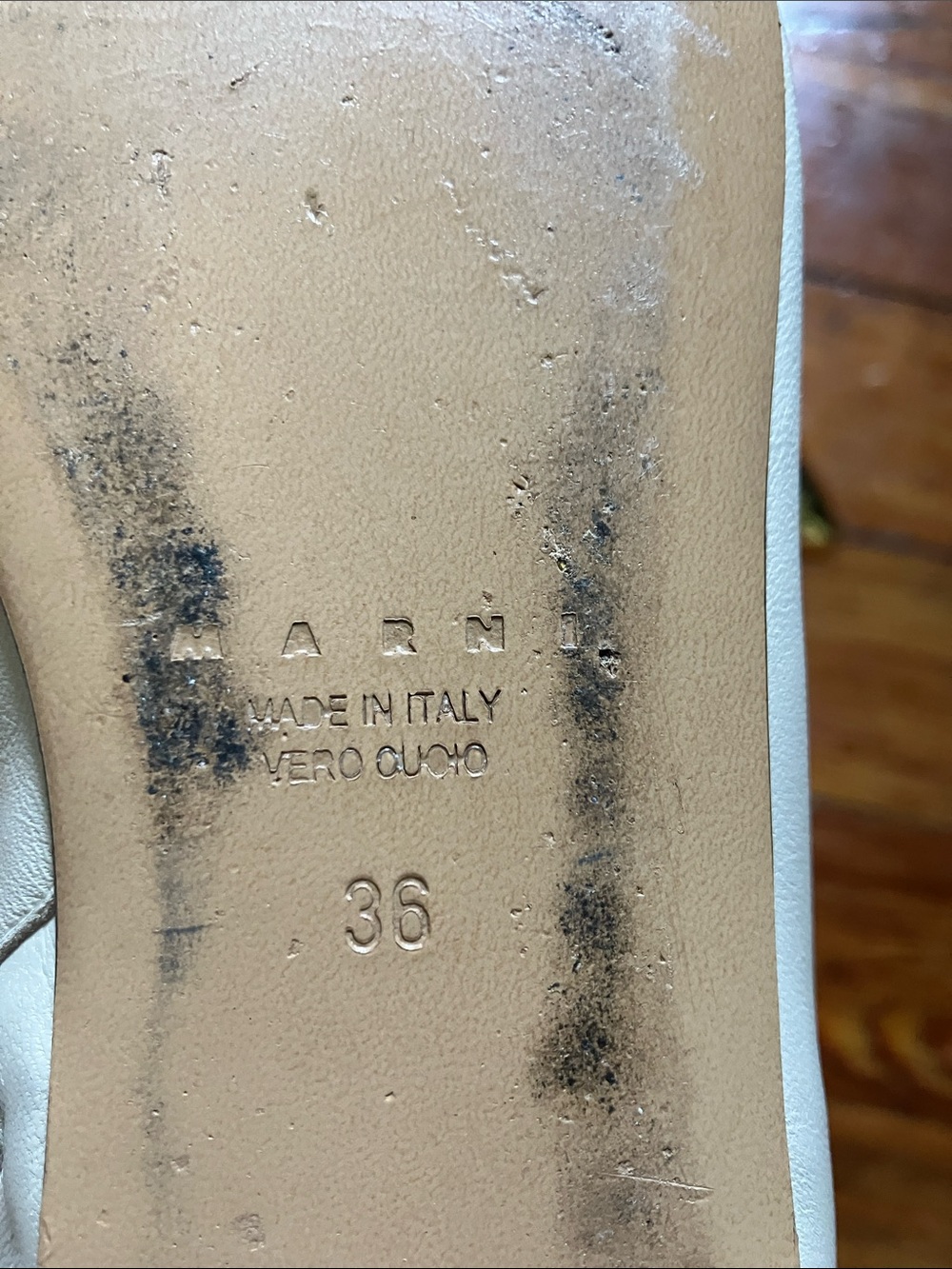Marni Gold Pointy Toe Boot - Picture 6 of 12